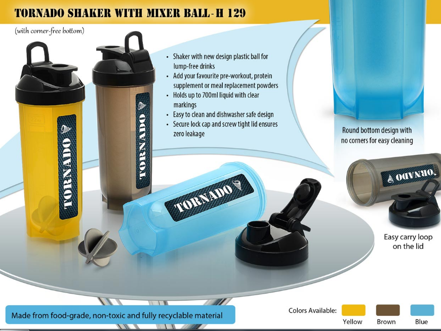 Tornado Shaker With Mixer Ball (With Box)