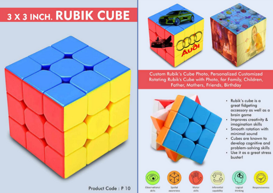 3 X 3 Inch Rubik Cube