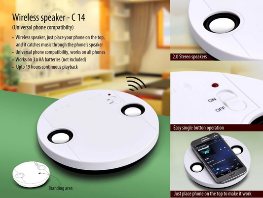 Wireless speaker (No connection required)