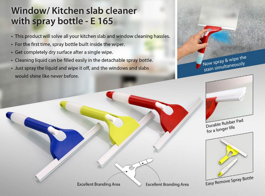 Window/ Kitchen Slab Cleaner With Spray Bottle