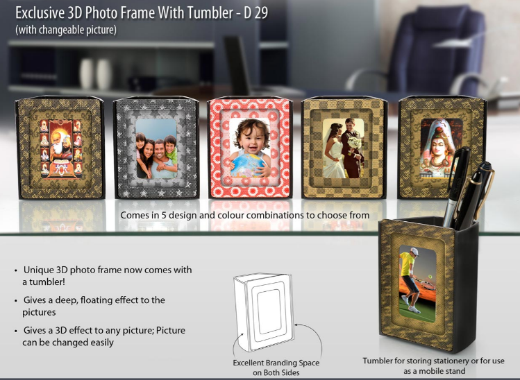 3D Photoframe Tumbler