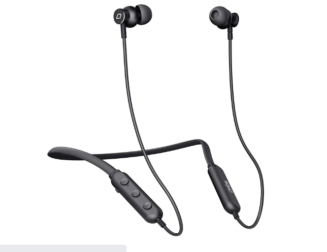 Wireless Bluetooth Neckband Earphone | 8 Hours Playback | Fast Charging | Voice Assistant Support | IPX5 Water Resistant (BE310M)