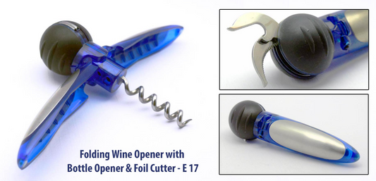 Wine Opener / Bottle Opener With Foil Cutte
