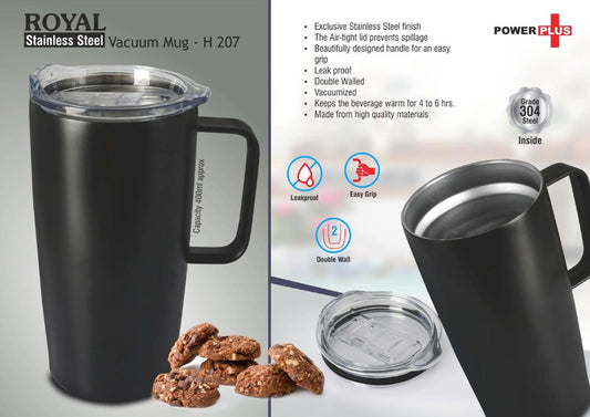 Royal Stainless Steel Vacuum Mug