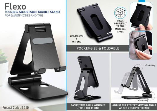 Flexo Folding Adjustable Mobile Stand
