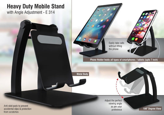 Heavy Duty Mobile Stand with Angle Adjustment