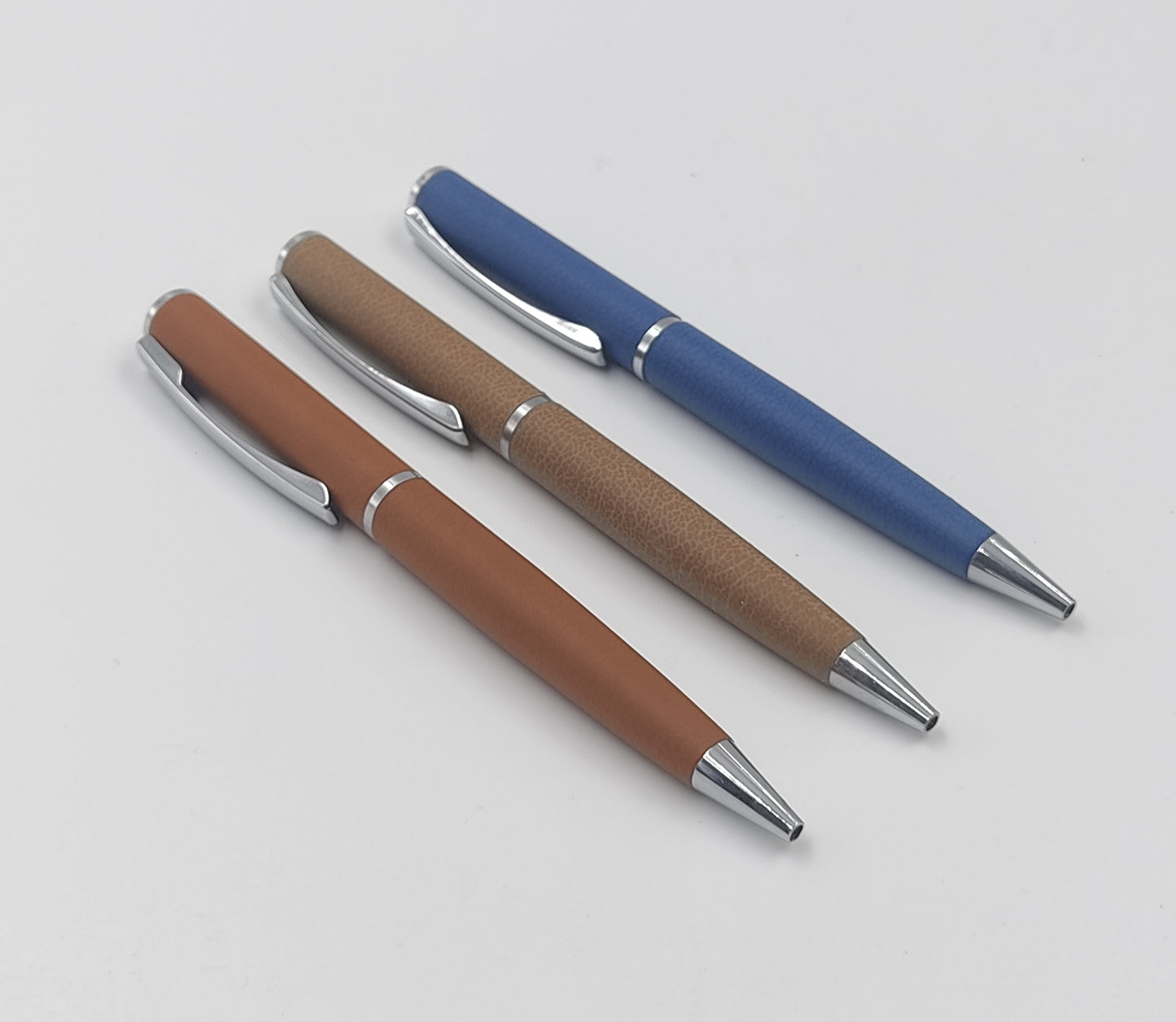 Leather finish Metal Pen