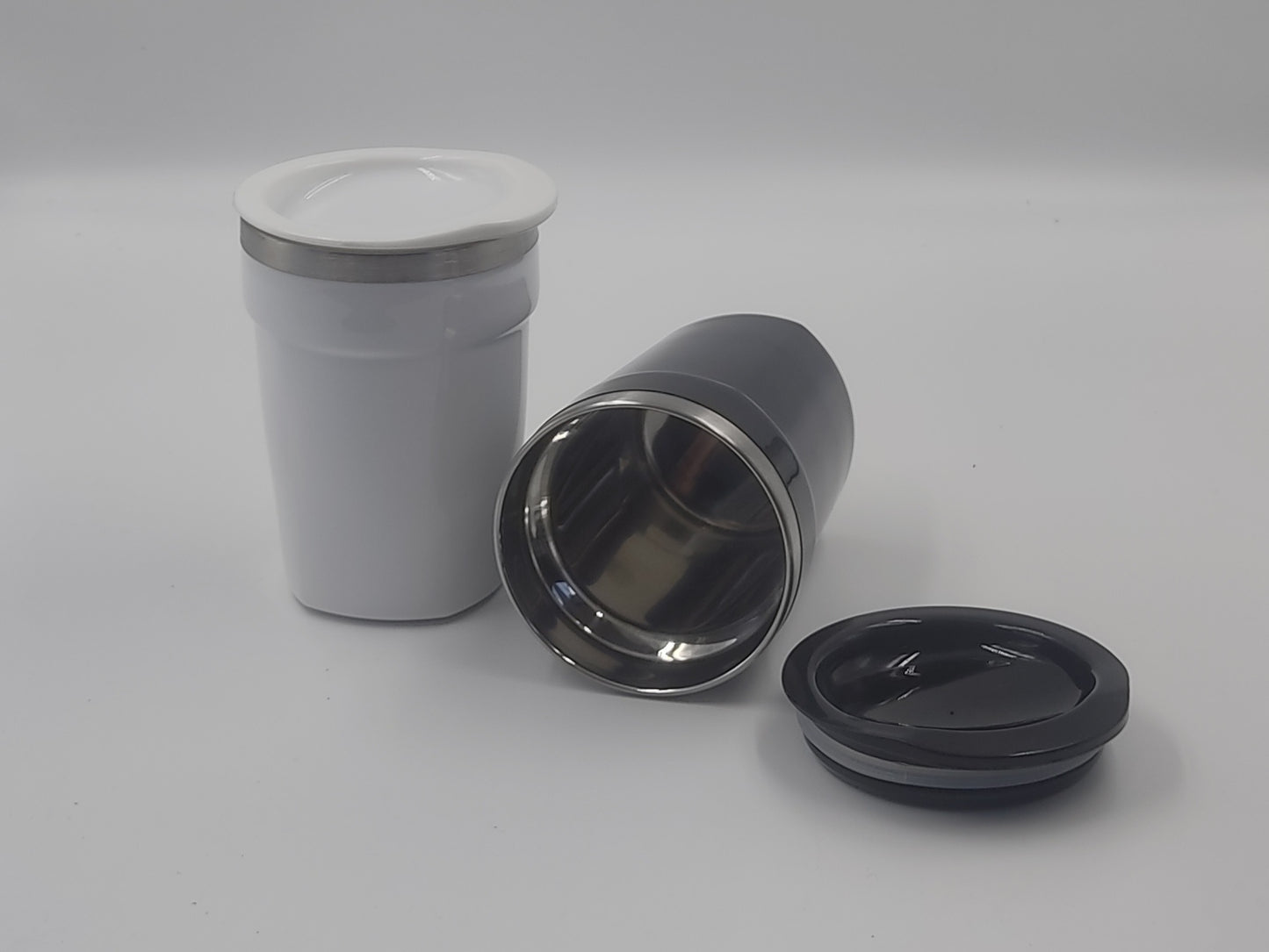 Flash: Stainless Steel Coffee mug | 4 panel design | Leakproof | Capacity 350ml approx