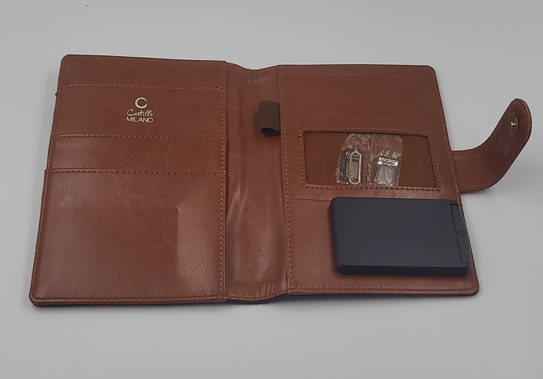 Eco-Friendly Cork All in 1 Passport holder With Sim Card Safe Case & Sim  Card Jackets (with carrying strap) - Castillo Milano