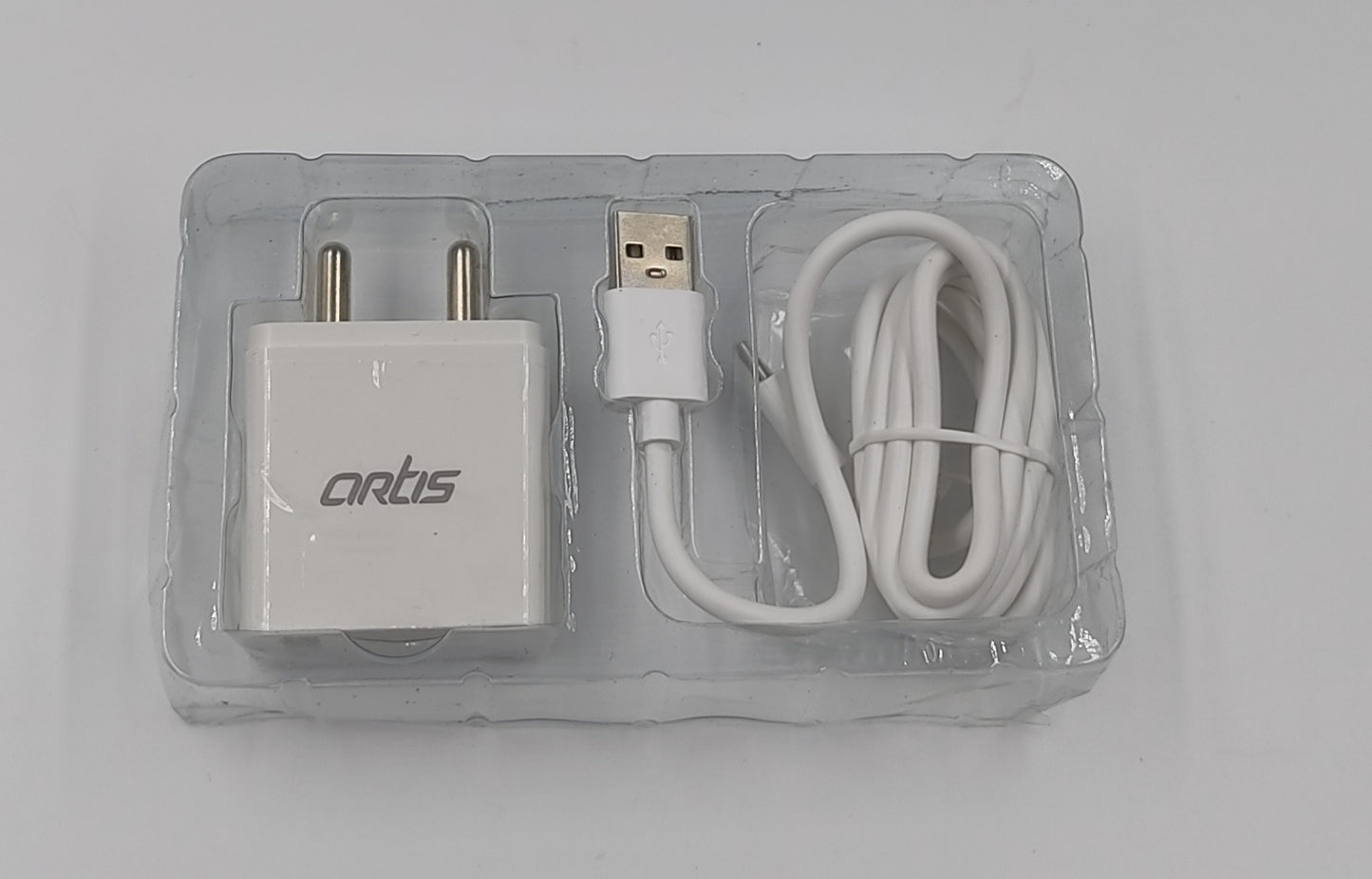 QC 3.0 Fast Wall Charger With Type C Charging Cable | Overload Protection | BIS Certified