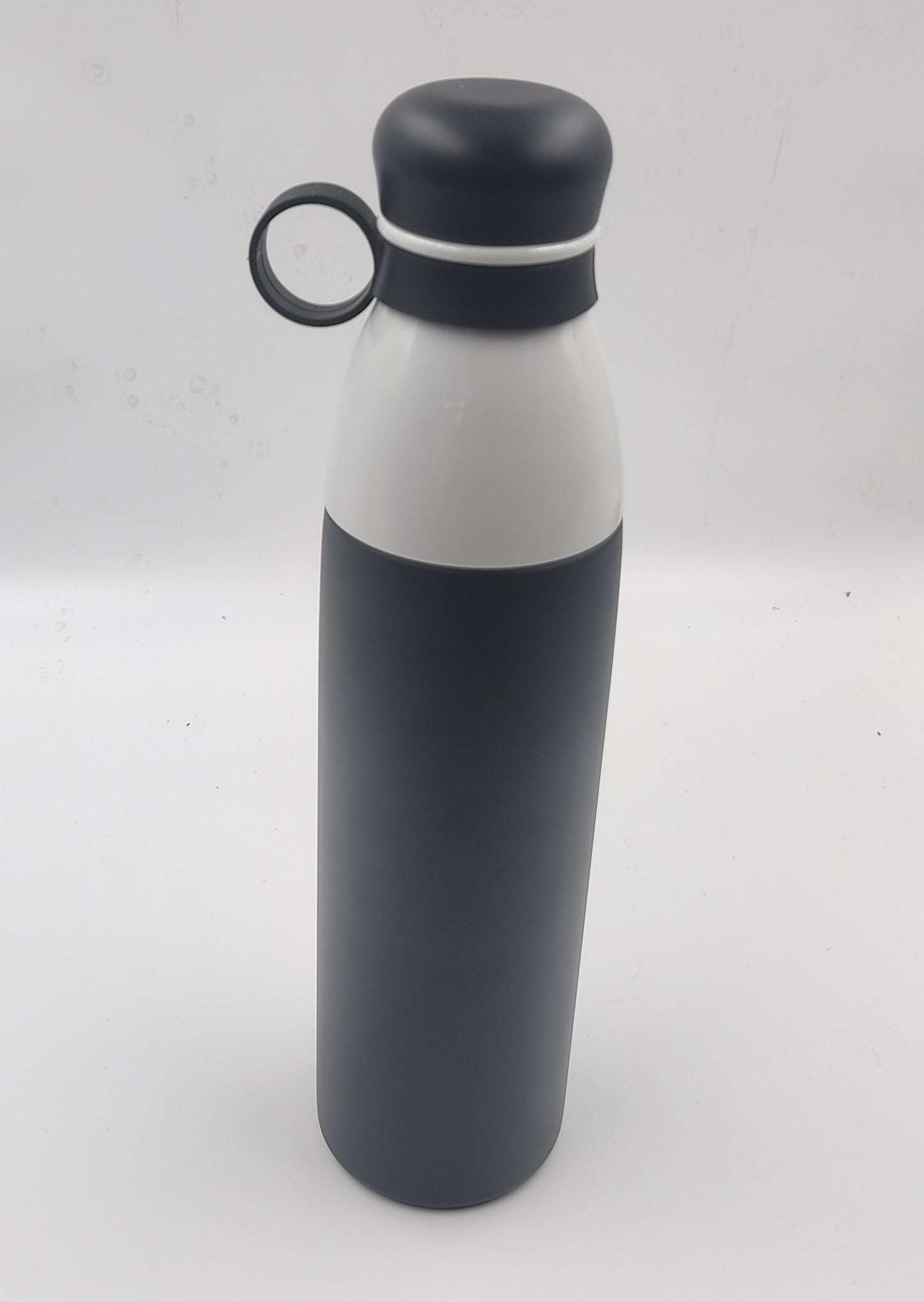 Pearl Double cap Vacuum flask in metallic with carry loop (750ml approx)